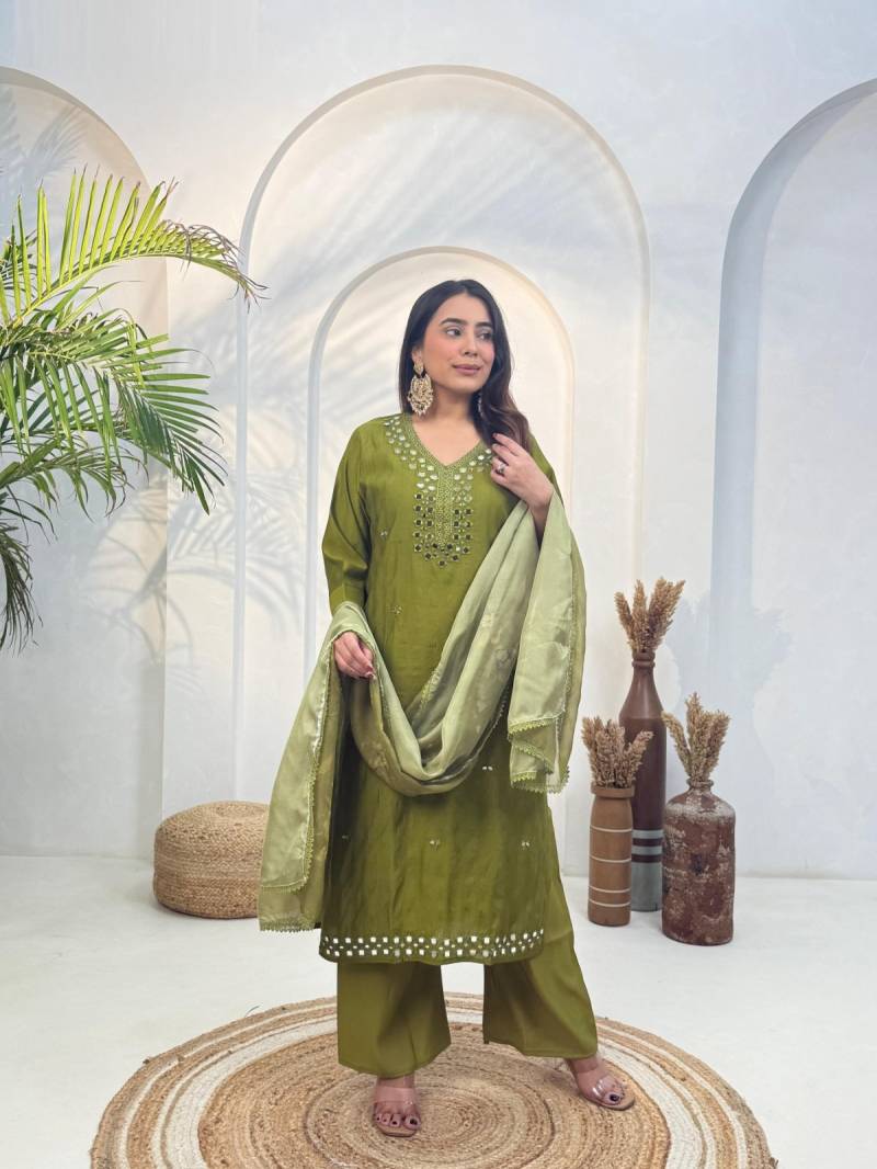 Naisha K 338 Heavy Viscose Designer Kurti Bottom With Dupatta Collection