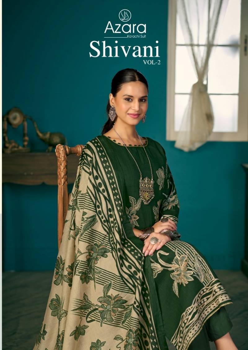 Radhika Azara Shivani Vol 2 Designer Cotton Salwar Kameez Collection