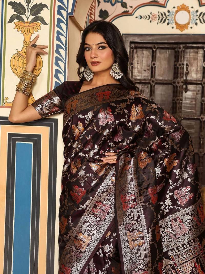 Ast Elegance Vol 3 Blend Silk Designer Traditional Saree Collection