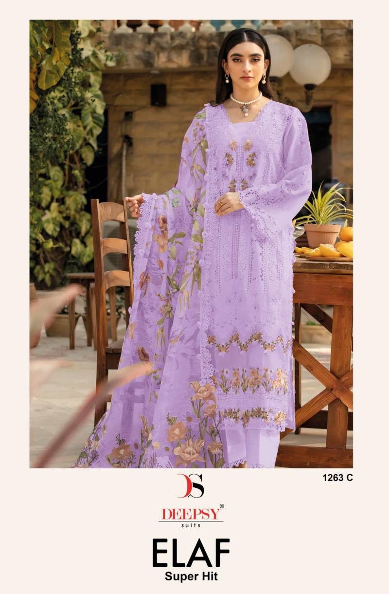 Deepsy Elaf Super Hit Cotton Pakistani Salwar Suits Collection