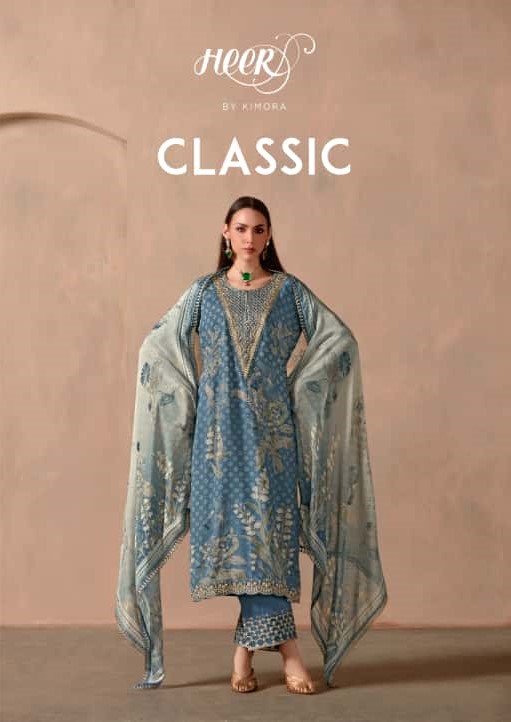 Kimora Heer Classic Muslin Printed Designer Salwar Kameez Collection