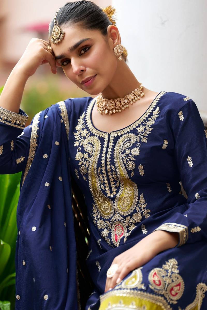 Gulkayra Varnika 7622 To 7624 Chinon Designer Salwar Kameez Collection