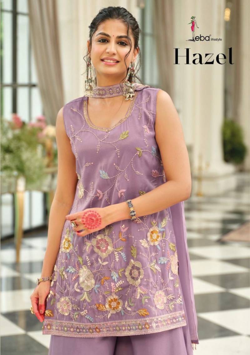 Eba Hazel Simar Embroidery Designer Salwar Kameez Collection