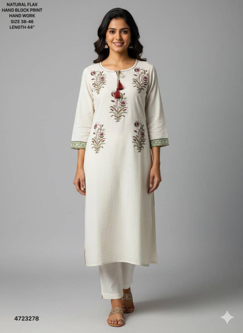 Naisha K 422 Flex Cotton Casual Wear Kurti Collection