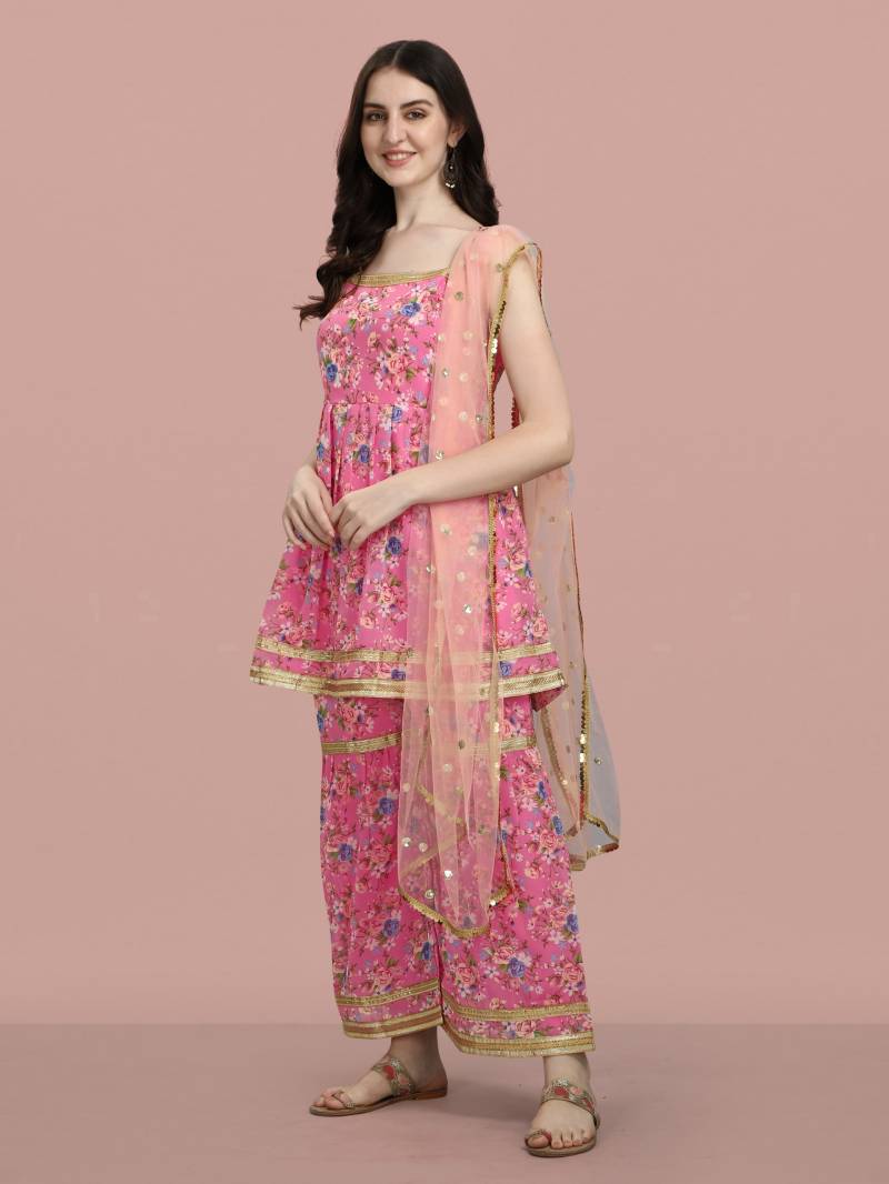 Vp 9241 Georgette Printed Readymade Salwar Suit Collection