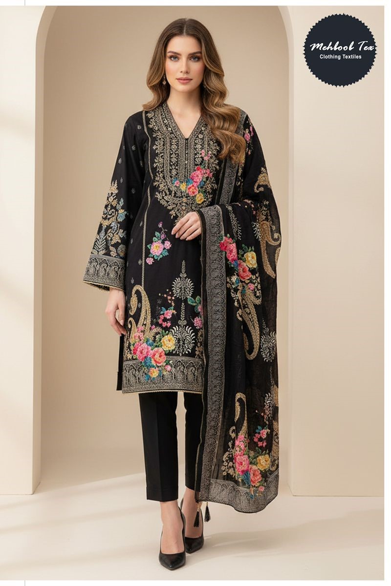Mehboob Tex 1723 Designer Handwork Pakistani Salwar Kameez Collection