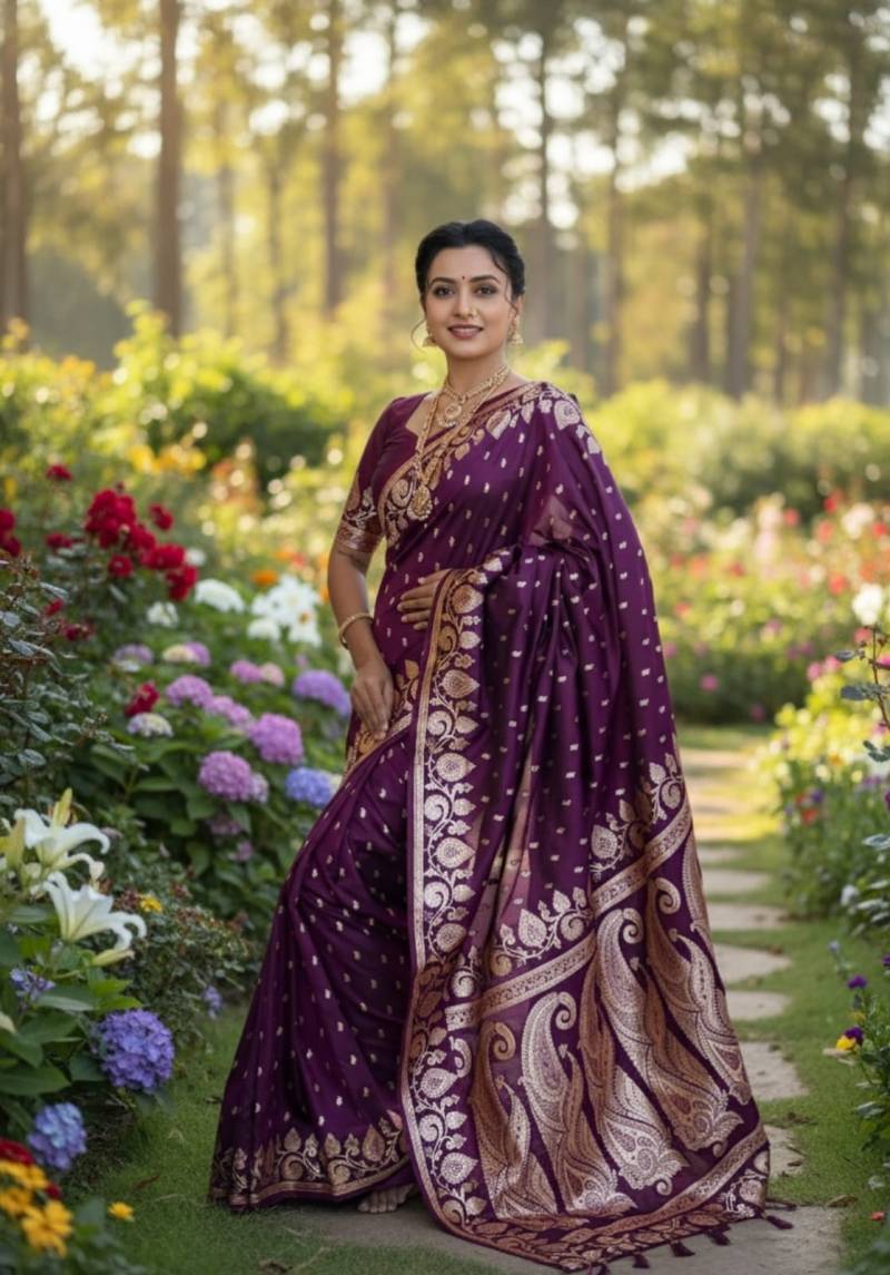 Vt 6059 T Traditional Soft Banarasi Silk Saree Collection