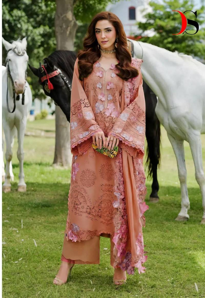 Deepsy Elaf 1296 A To D Embroidery Pakistani Salwar Suits Collection
