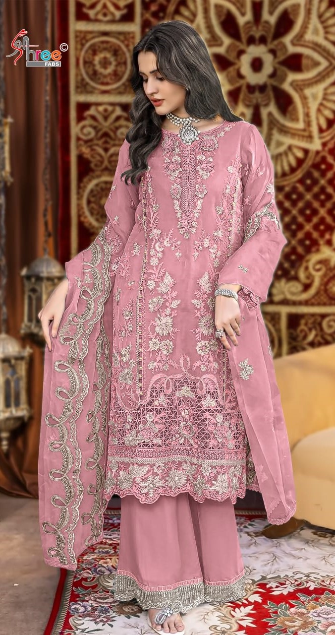 Shree K 5344 E To F Embroidery Pakistani Salwar Suits Collection