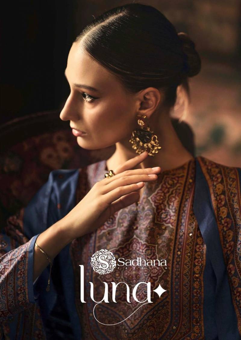 Sadhana Luna Viscose Designer Pashmina Salwar Kameez Collection