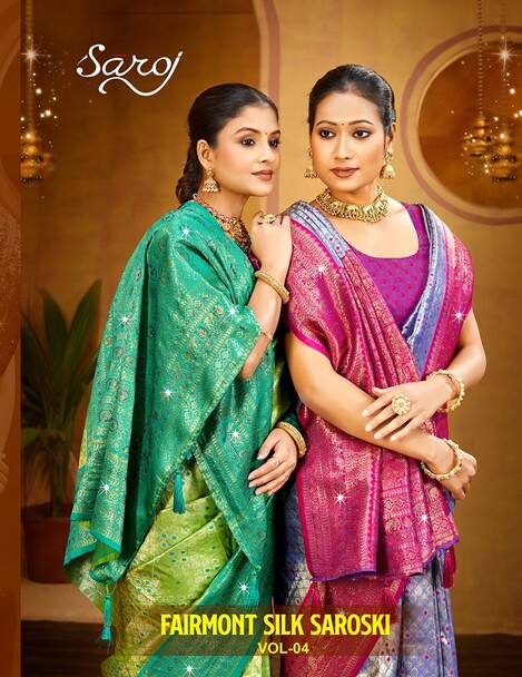 Saroj Fairmont Silk Saroski Vol 4 Exclusive Kanjivaram Silk Saree Collection
