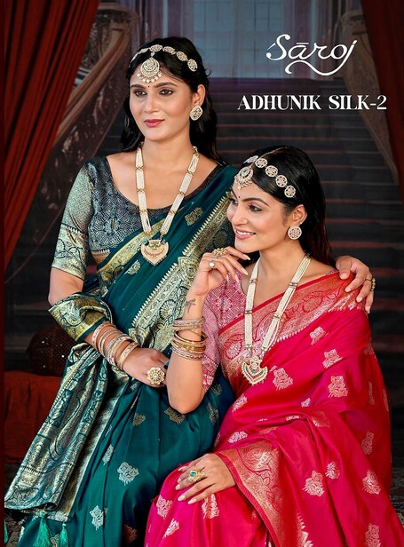 Saroj Adhunik Silk Vol 2 Traditional Silk Saree Collection