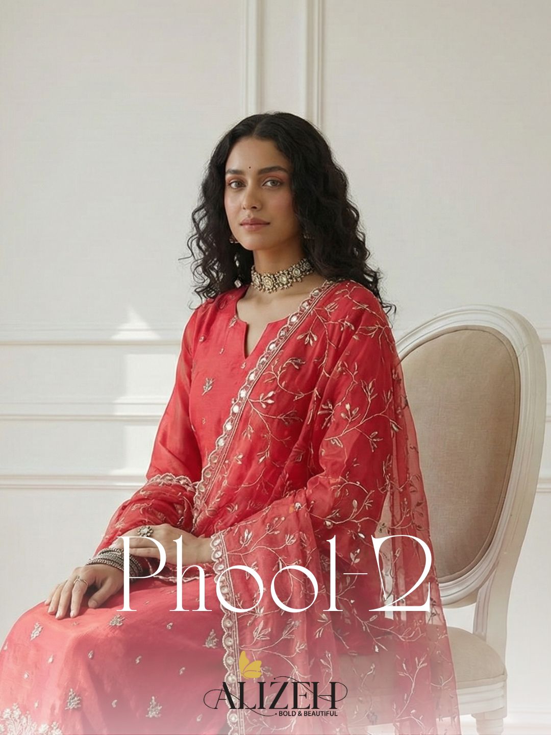 Alizeh Phool Vol 2 Designer Shimmer Organza Salwar Suits Collection