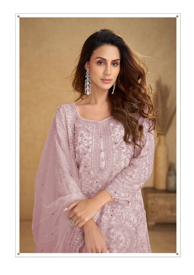 Gulkayra Safira Net Embroidery Work Salwar Kameez Collection