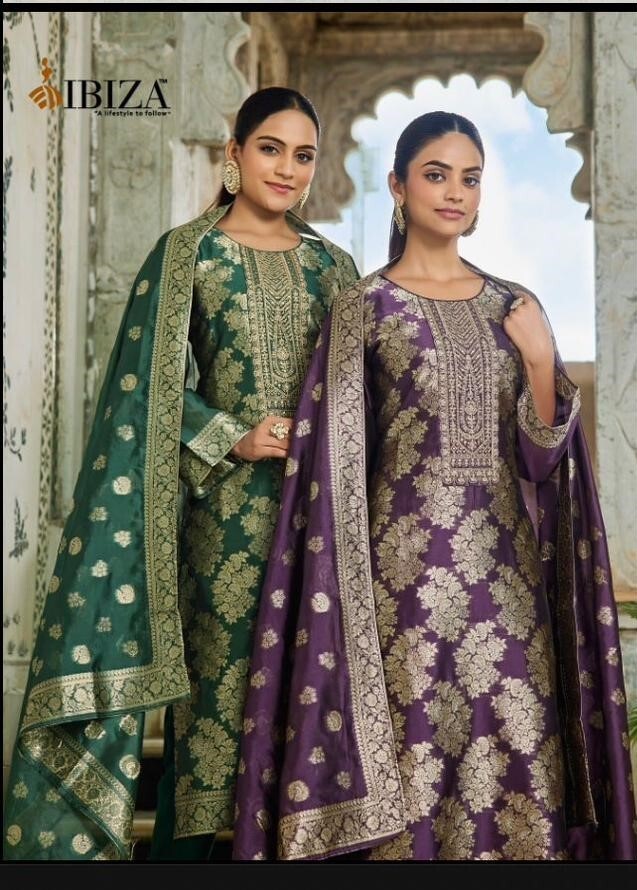 Ibiza Rangeen Embroidery Work Salwar Kameez