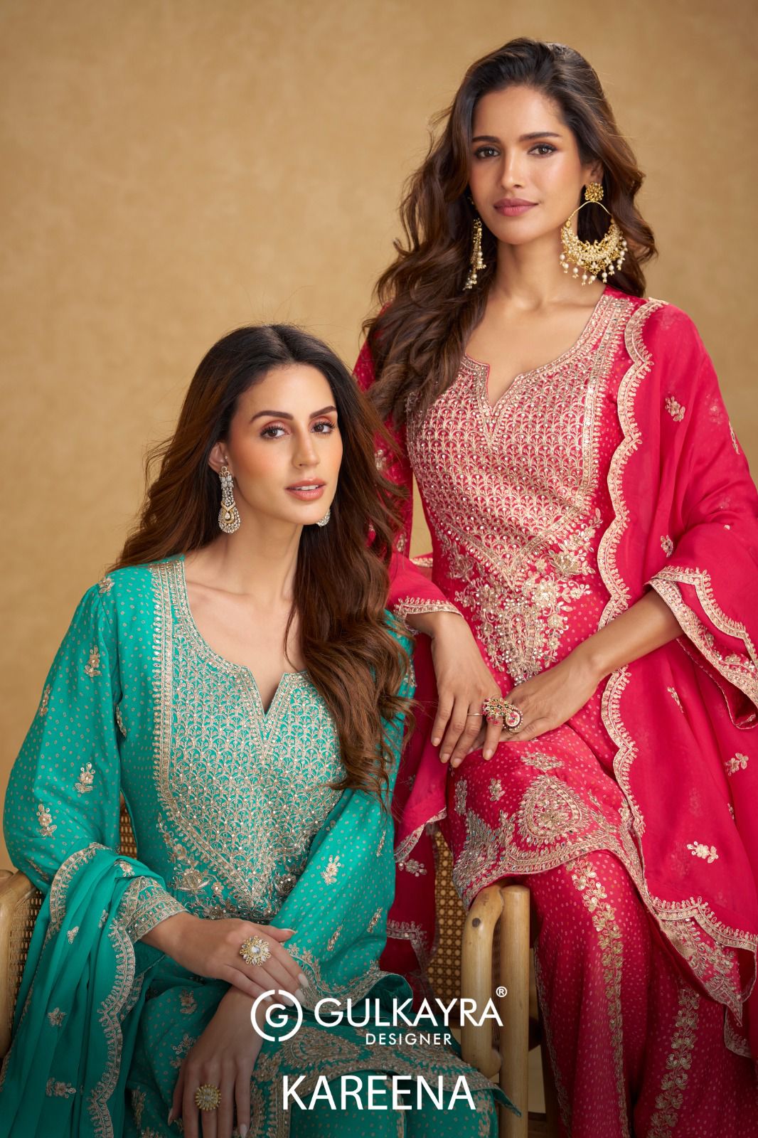 Gulkayra Kareena Chinon Designer Embroidery Salwar Kameez