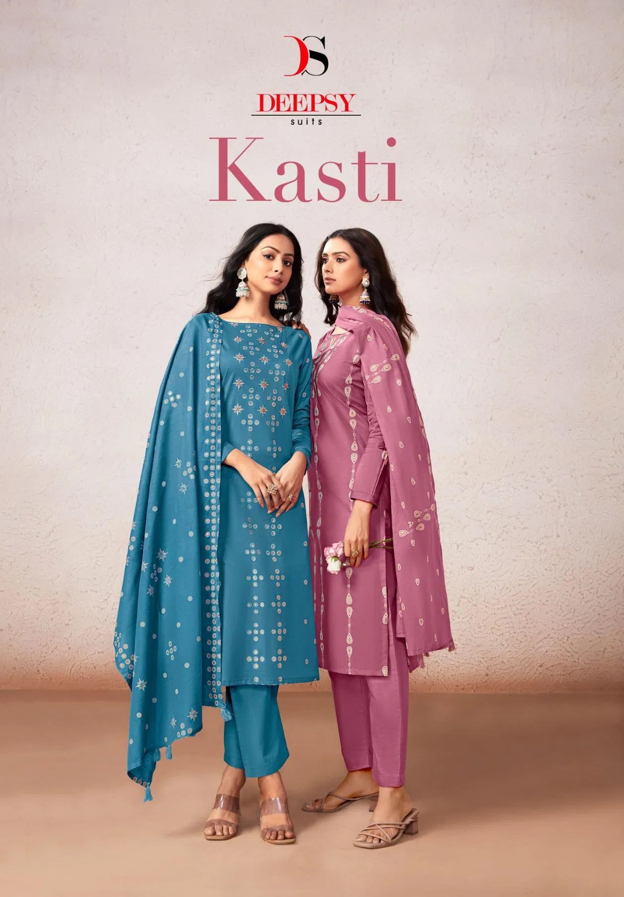 Deepsy Kasti Cotton Designer Embroidery Work Salwar Kameez