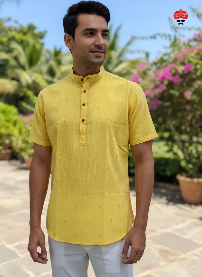 B Desi Vol 2 Linen Cotton Casual Wear Mens Kurta Collection