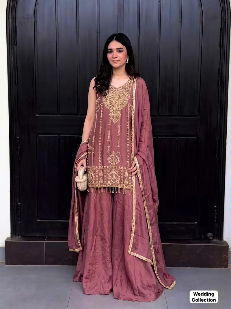 Wedding Collection Vol 1 Chinon Embroidered Salwar Kameez