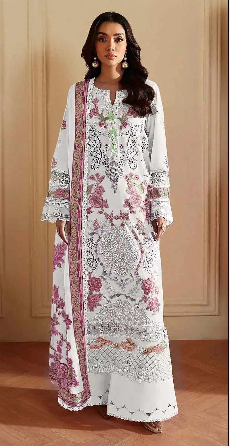 Elan E 22 A To D Cotton Embroidered Pakistani Suits