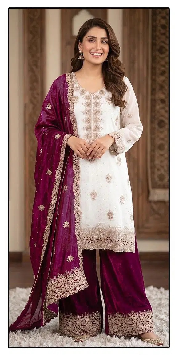 Hoor Tex 781 A To D Jimmy Choo Designer Salwar Kameez