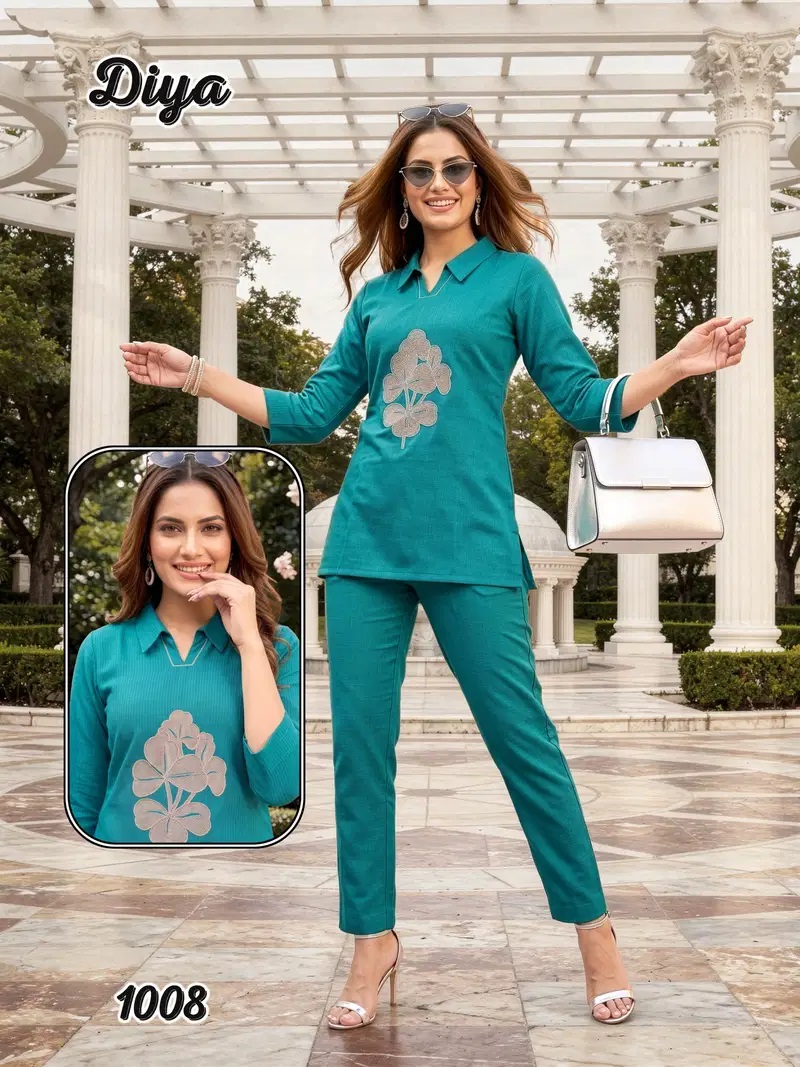 Diya Vol 1 Silk Sequence Fancy Co Ord Set Collection