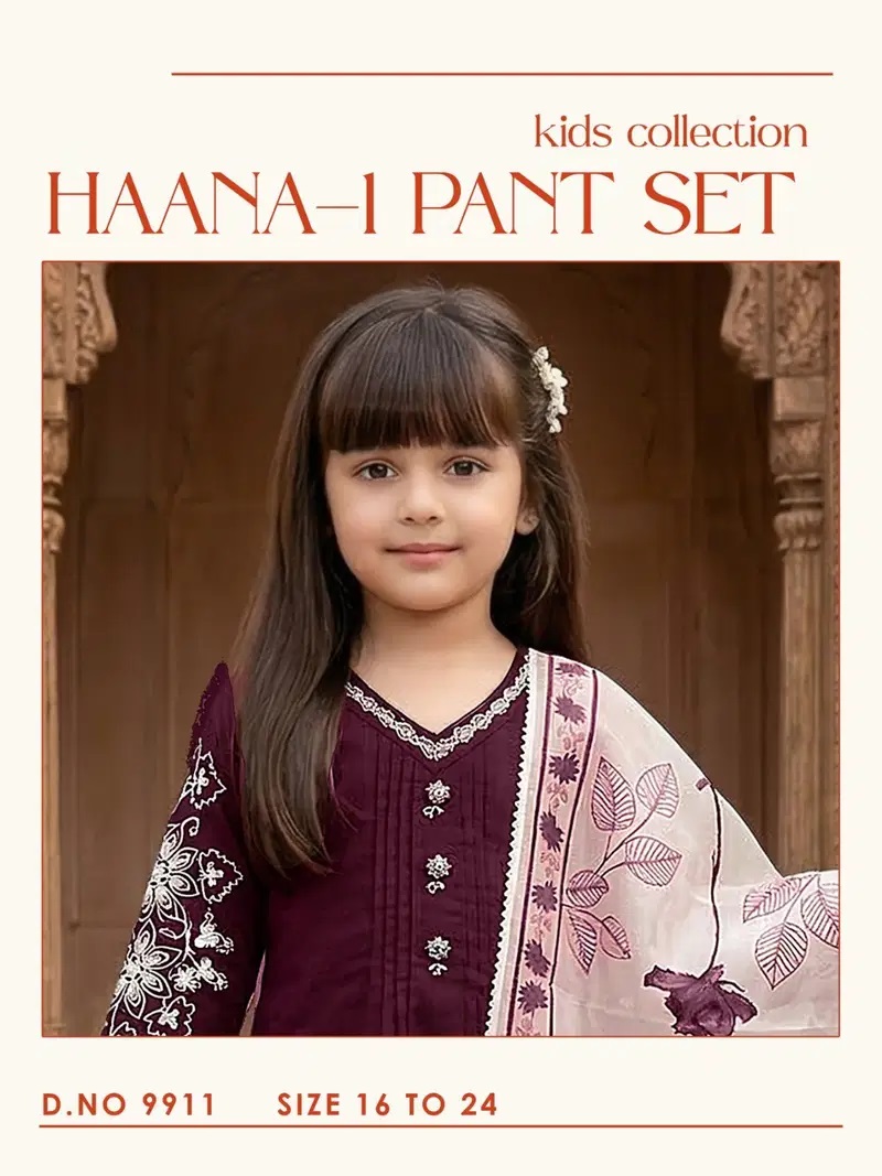 Haana Vol 1 Vatican Kids Wear Girls Kurti Supplier In Malaysia Online