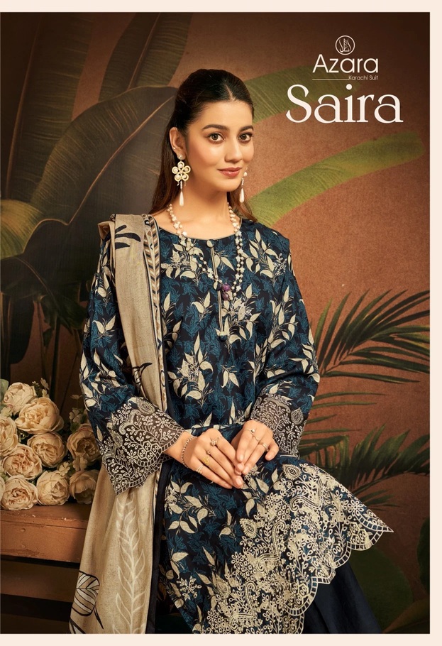 Radhika Azara Saira Embroidered Salwar Kameez
