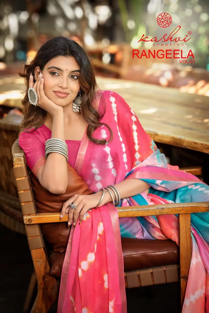 Kashvi Rangeela Vol 1 Printed Saree Wholesale Price