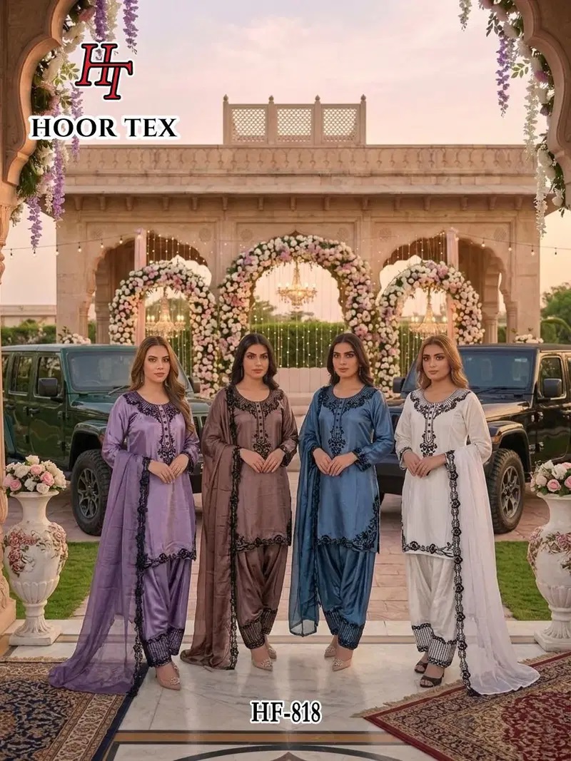 Hoor Tex 818 A To D Readymade Pakistani Salwar Kameez