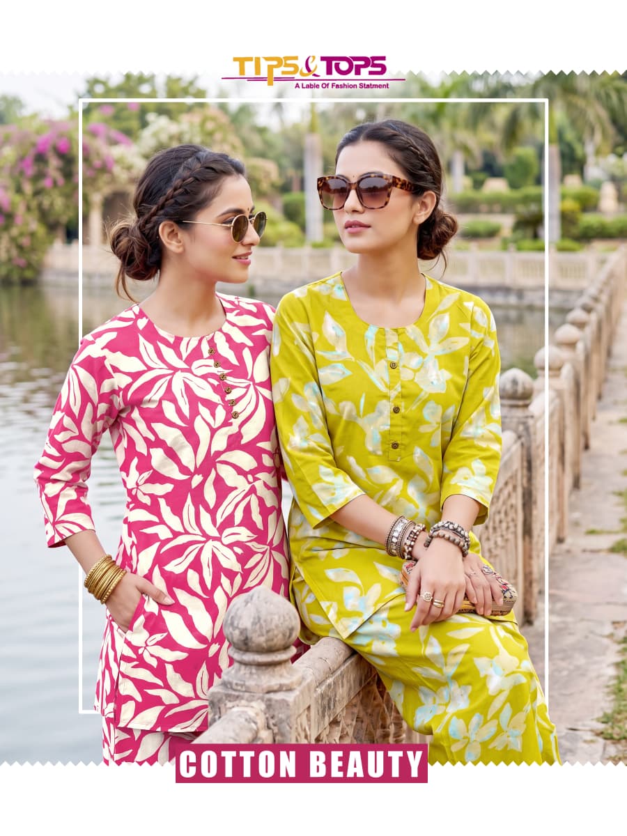 Tips And Tops Cotton Printed Co Ord Set Collection