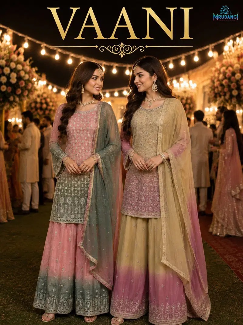 Mrudangi Vaani Georgette Designer Salwar Kameez Collection