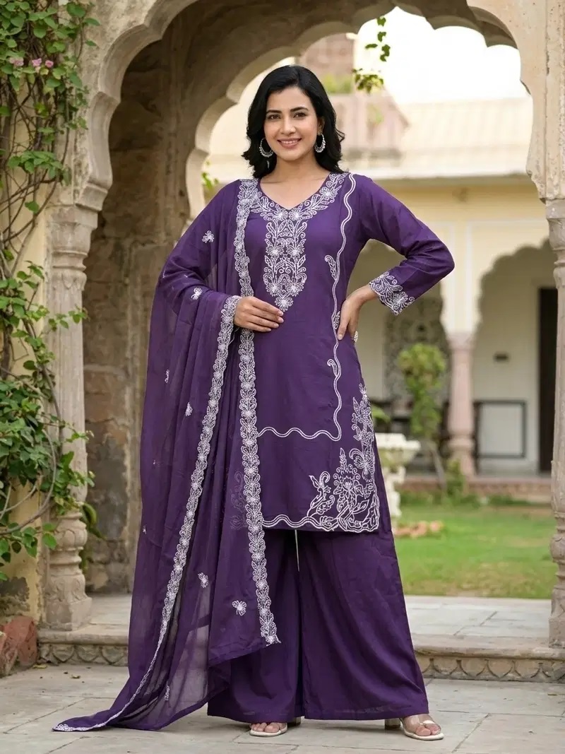 Afsana Lakshi Barlin Embroidery Readymade Salwar Kameez