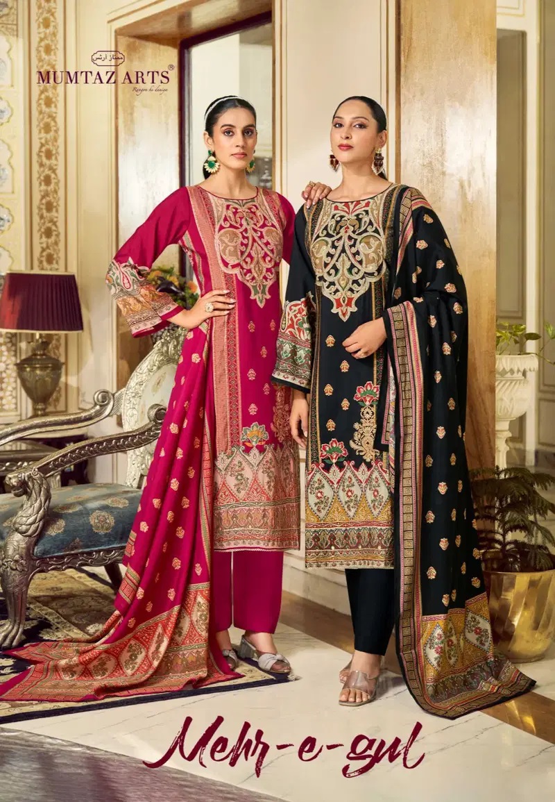 Mumtaz Arts Mehr E Gul Modal Silk Designer Salwar Suits