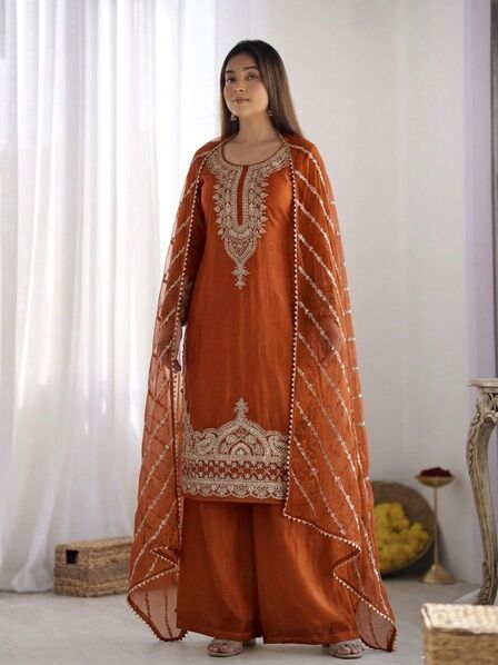NS 892 Designer Embroidery Pakistani Readymade Suits Collection