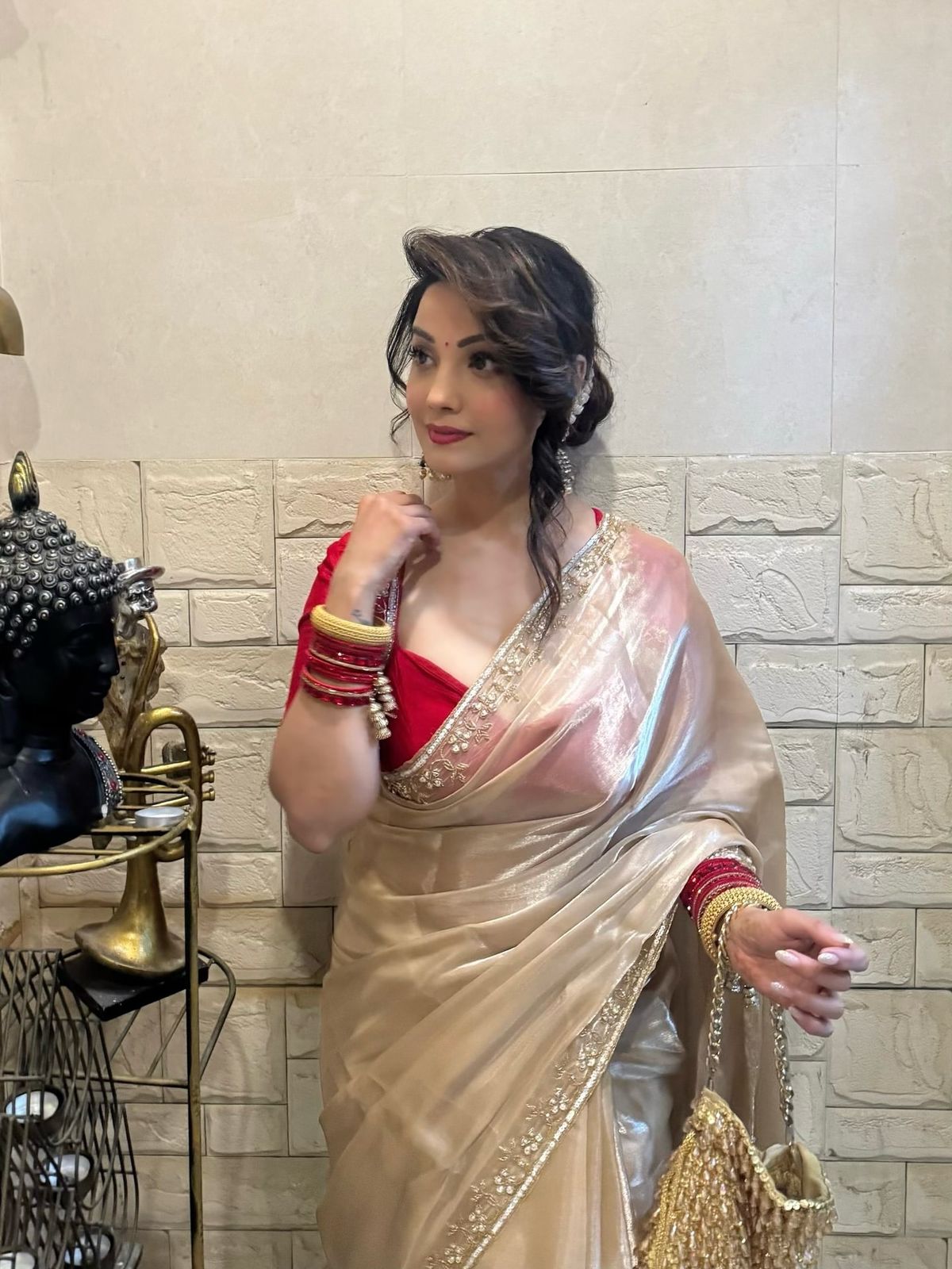 N 5523 Designer Handwork Bollywood Style Saree Collection