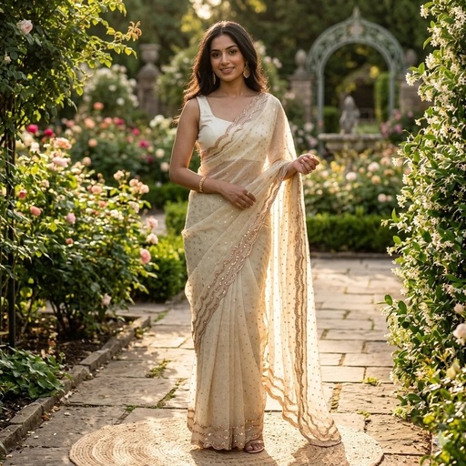 K 990 Sequence Work Designer Saree Collection