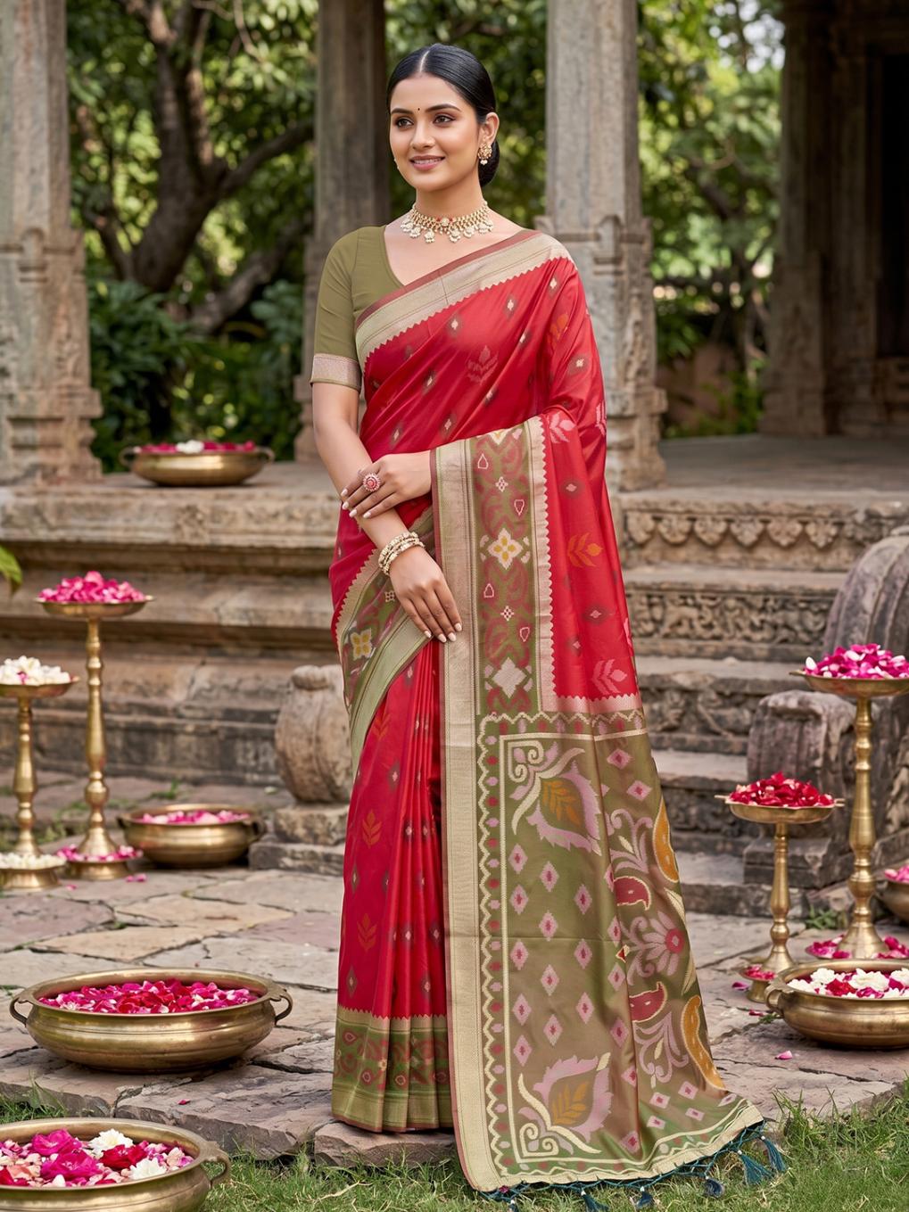 Ast Navya Silk Vol 6 Pochampalli Saree Collection