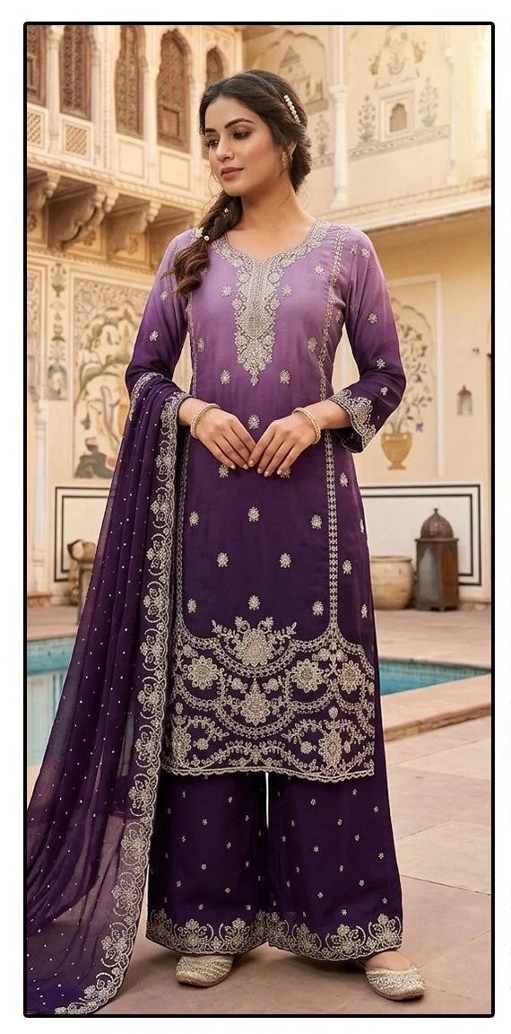 Hoor Tex 849 Star Padding Embroidery Salwar Kameez Collection