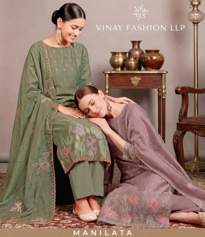 Vinay Kuleesh Manilata Salsa Zarkhan Salwar Kameez Collection