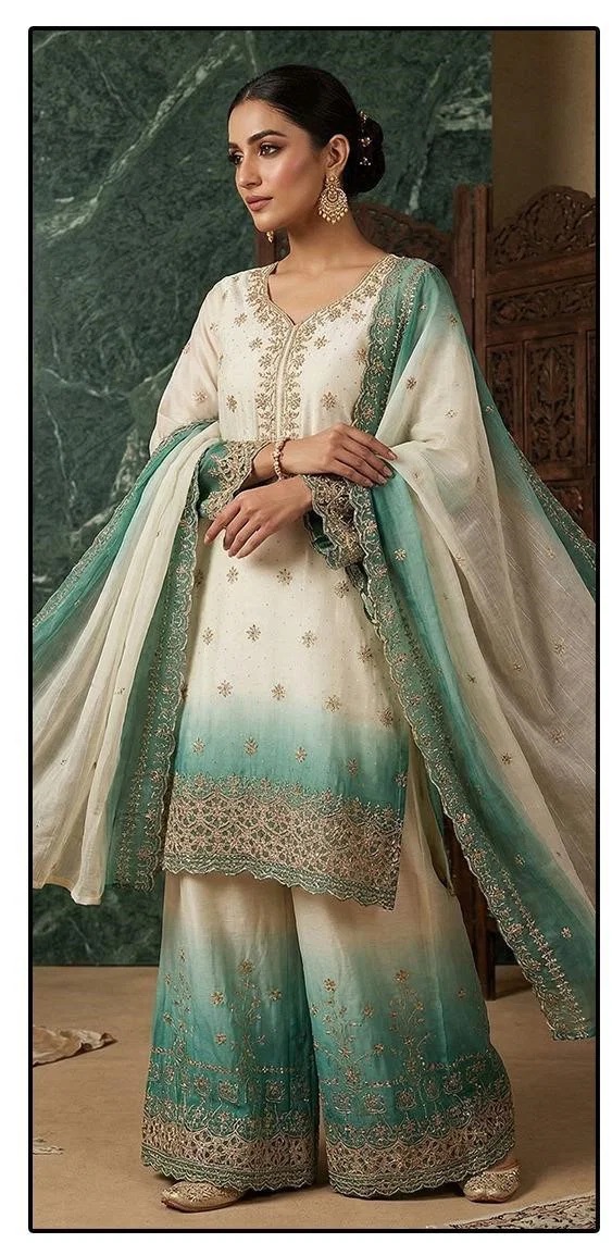 Hoor Tex 788 A Crunchy Embroidered Salwar Kameez Collection