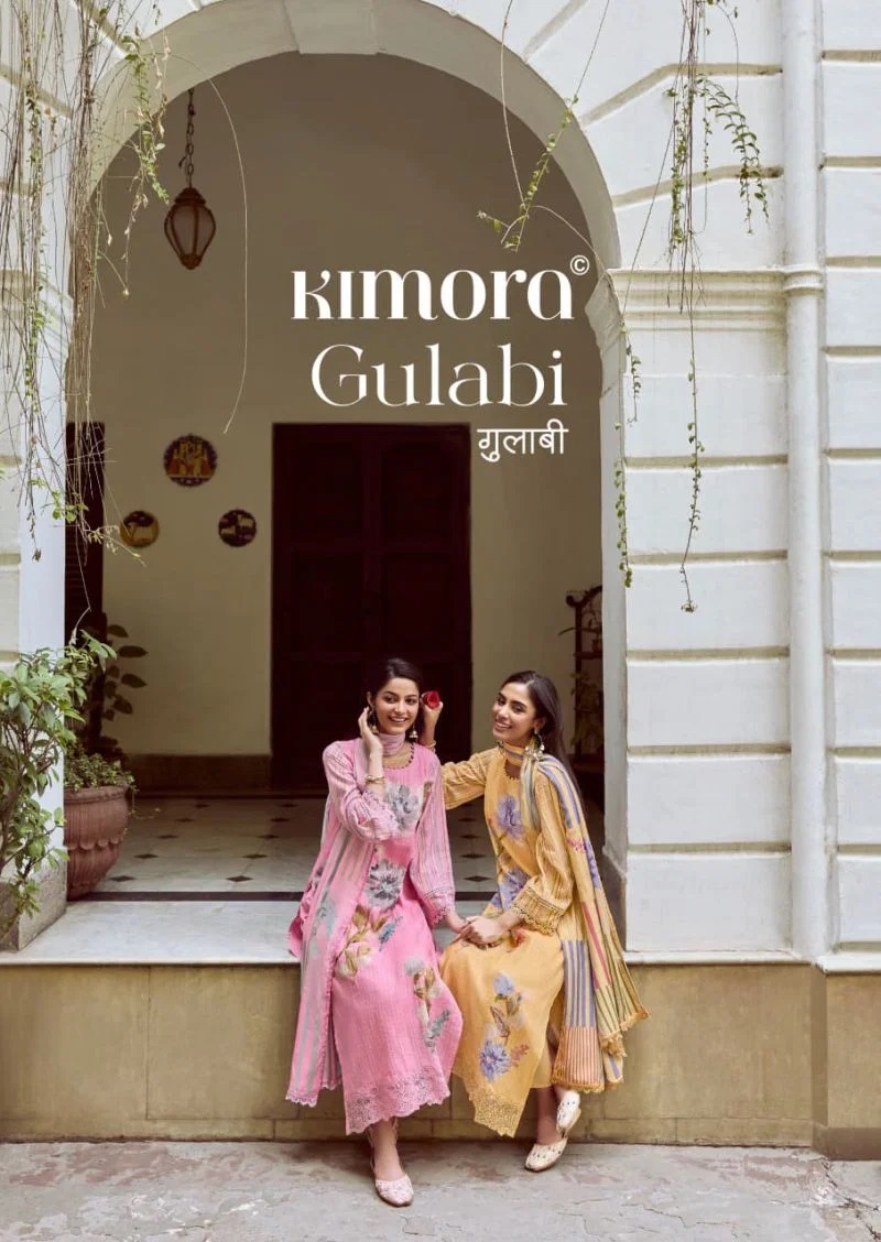 Kimora Gulabi Vol 89 Printed Salwar Kameez Collection