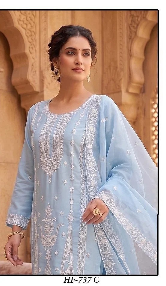 Hoor Tex 737 A To D Readymade Pakistani Salwar Kameez