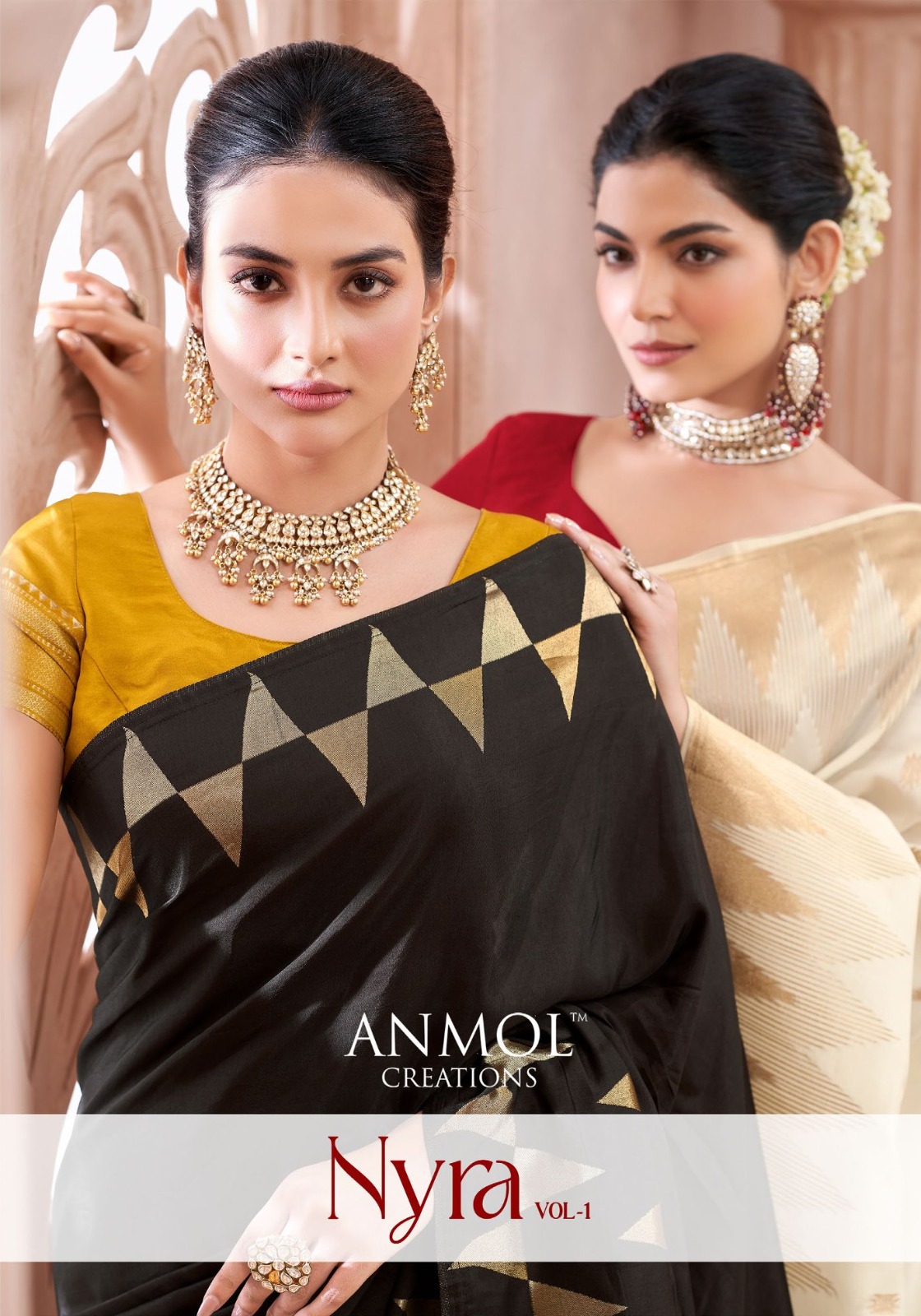 Anmol Nyra Vol 4 Viscos Rich Pallu Saree Collection