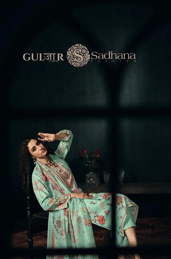 Sadhana Gulzar Milanz Cotton Khatli Work Salwar Kameez Collection