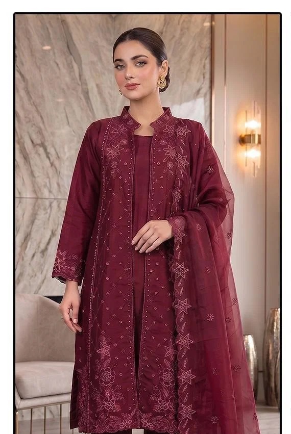 Hoor Tex 707 Embroidered Pakistani Salwar Kameez Collection