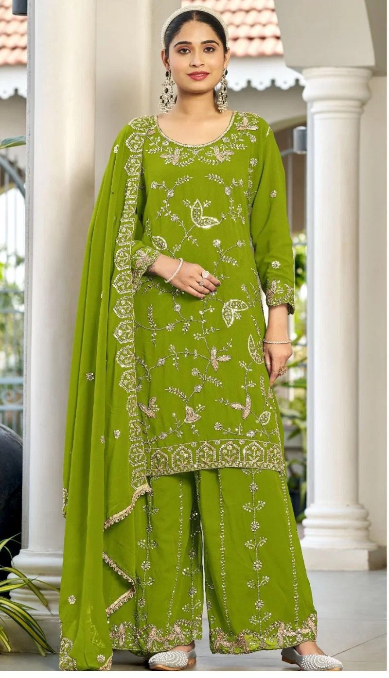 Bilqis B 25 Faux Georgette Readymade Salwar Kameez