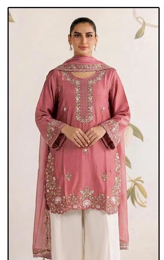 Hoor Tex 955 A To D Rayon Embroidered Salwar Suits Collection
