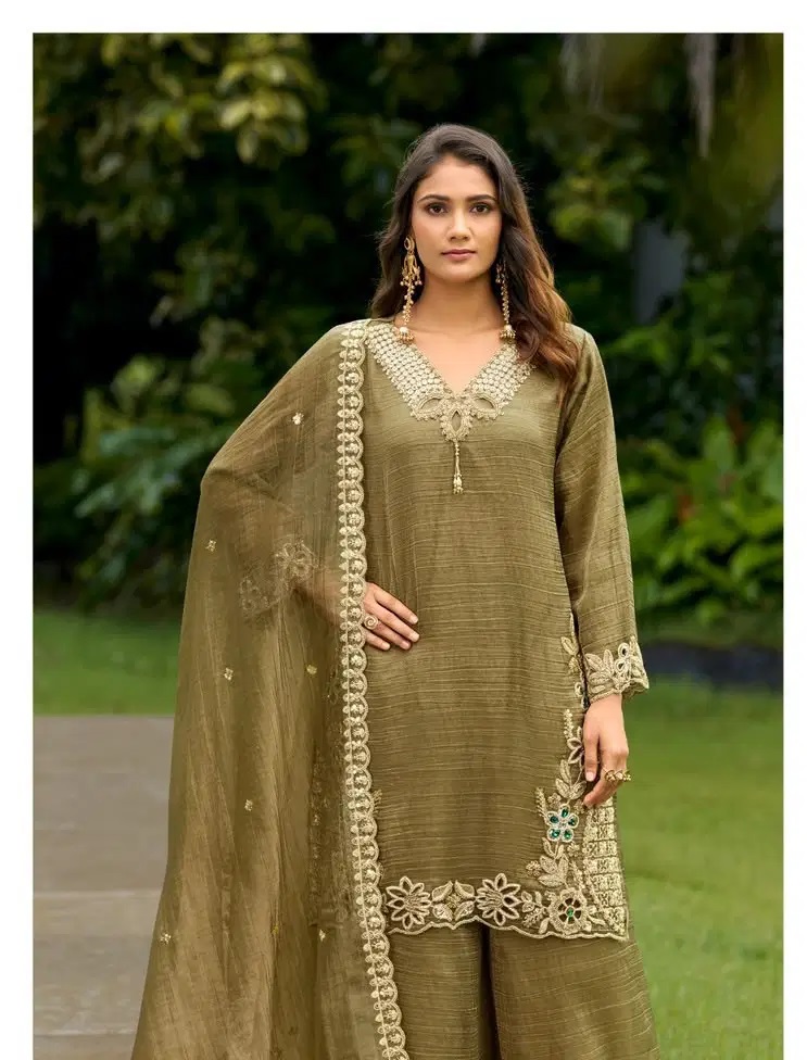 Deepsy D 3510 Salsa Silk Beads Work Salwar Kameez Collection