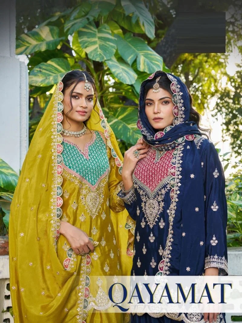 Qayamat 1119 To 1122 Embroidered Salwar Kameez Collection